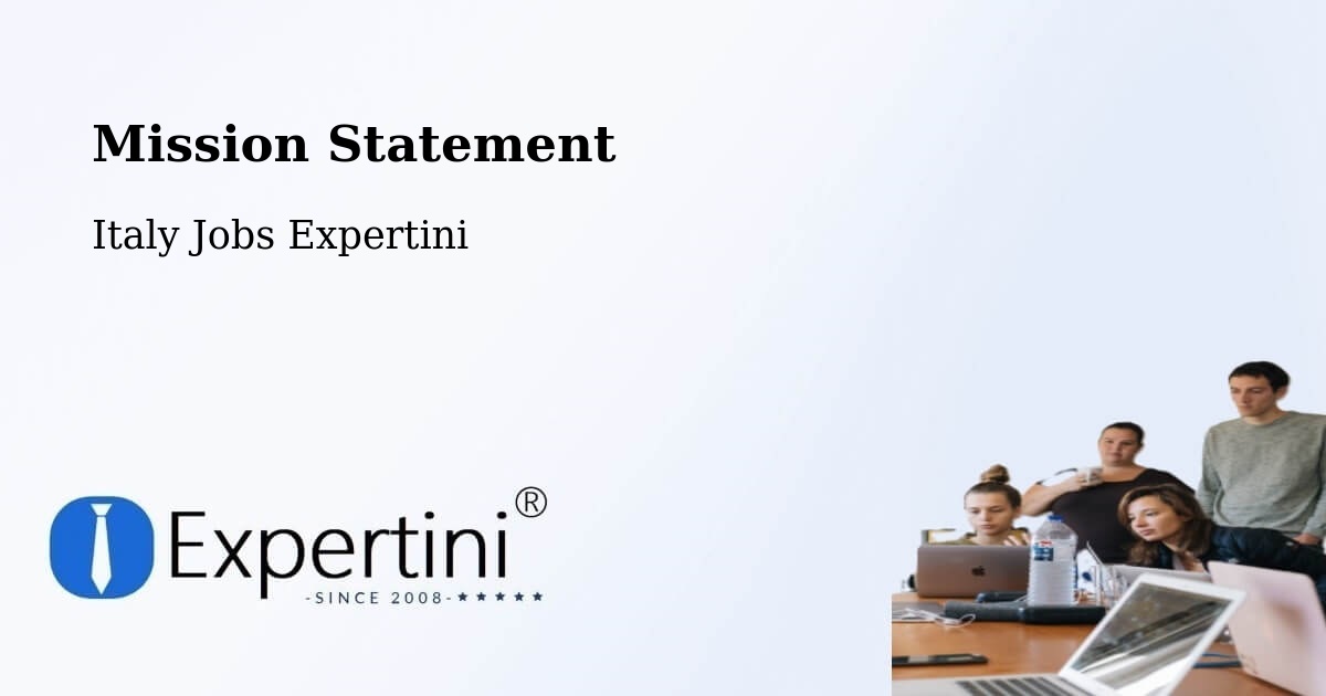 Mission Statement - Italy Jobs Expertini