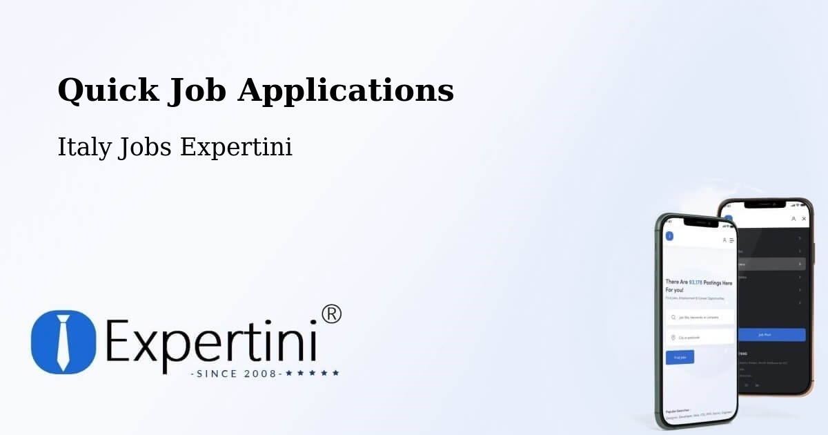 Quick Job Applications - Italy Jobs Expertini